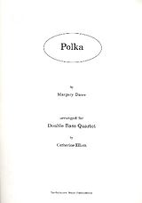 Margery Dawe Notenblätter Polka for 4 double basses