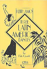 Keith Amos Notenblätter 3 latin american Dances
