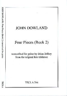 John Dowland Notenblätter 8 pieces vol.1 (nos.1-4)
