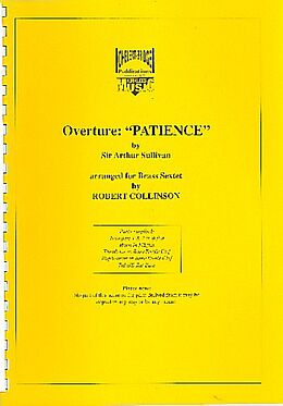 Arthur Seymour Sullivan Notenblätter Patience