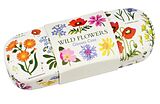 Article non livre Glasses case and cleaning Cloth wild flowers de 