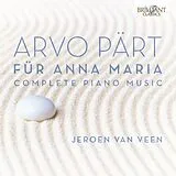 Jeroen van Veen CD Für Anna Maria: Klavierwerke