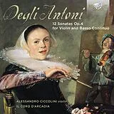 Coro D'Arcadia CD Degli Antoni: 12 Sonatas Op.4