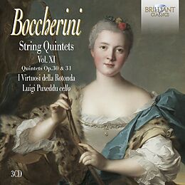 I Virtuosi Della Rotonda/Puxed CD Boccherini: String Quintets Op.30&Op.31,Vol.xi