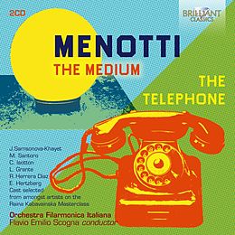 Samsonova-Khayet/Santoro/Isott CD The Medium-the Telephone