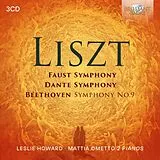 Mattia/Howard,Leslie Ometto CD Liszt: Faust Sym.,Dante Sym.,Beethoven Sym.no.9