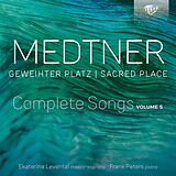 Ekaterina/Peters,Fran Levental CD Medtner: Geweihter Platz/sacred Place