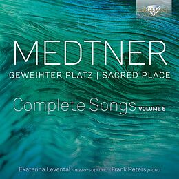 Ekaterina/Peters,Fran Levental CD Medtner: Geweihter Platz/sacred Place