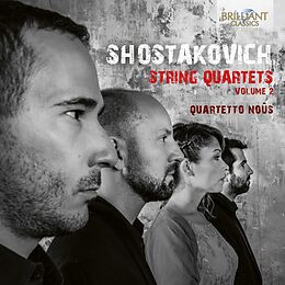 Quartetto Nous CD Shostakovich: String Quartets,Vol.2