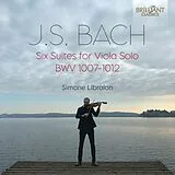 Simone Libralon CD J.s.bach - SiX Suites For Viola Solo Bwv 1007-1012