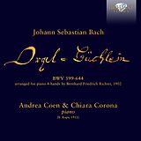 Chiara/Coen,Andrea Corona CD Bach: Orgelbüchlein - The Transcription For Piano