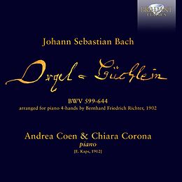 Chiara/Coen,Andrea Corona CD Bach: Orgelbüchlein - The Transcription For Piano