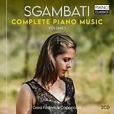 Gaia Federica Caporiccio CD Sgambati:complete Piano Music,Vol.1