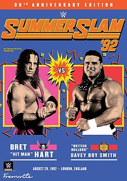 WWE: SUMMERSLAM 1992-30th ANNIVERSARY EDITION DVD