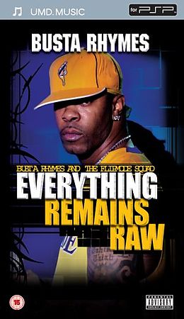 Busta Rhymes UMD Universal Media Disc (PSP) Everything Remains Raw