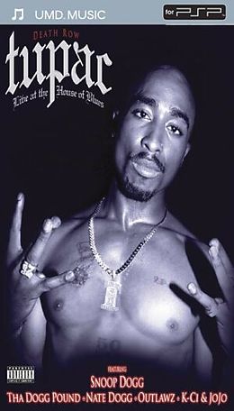 Tupac Feat.snoop Dogg UMD Universal Media Disc (PSP) Live At The House