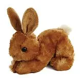 Aurora 12762 - Mini Flopsies Hase Bitty, Schlenker-Plüschtier 20 cm Spiel