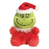 Aurora 15591 - Palm Pals Santa Grinch, Plüschfigur, 13 cm Spiel