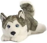 Aurora 26263 - MiYoni Husky Lying, liegend, Plüschtier 28 cm Spiel