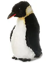 Aurora 31194 - Mini Flopsies Kaiserpinguin, Mini Emperor Penguin, Plüschtier, 20 cm Spiel