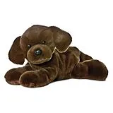 Aurora 31257 - Mini Flopsies Labrador Lil Lucky, braun, Schlenker-Plüschtier, 20 cm Spiel