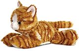 Aurora 31277 - Flopsies-Mini Katze Molly, braun/weiß, Schlenker-Plüschtier, 20 cm Spiel