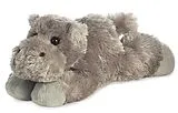 Aurora 31385 - Mini Flopsies Hippo Howie, Nilpferd, Plüschtier, 20 cm Spiel