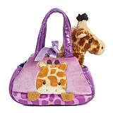 Aurora World 32768 - Fancy Pals Giraffe 20cm, Plüschtier Spiel