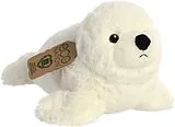 Aurora 35014 - Eco Nation Robbe, weiß, Plüschtier, 30 cm Spiel
