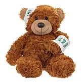Aurora 60384 - Bonnie Brown Get Well Soon, Gute Besserung-Teddybär, Plüsch, 16 cm Spiel