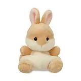 Aurora 61243 - Palm Pals Hase Ella, beige/braun, Plüschtier, 13 cm Spiel