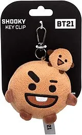 Aurora 61337 - BT21 Shooky Key Clip, Schlüsselanhänger, 8 cm Spiel