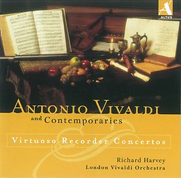 Richard/London Vivaldi Harvey CD Virtuose Blockflötenkonzerte