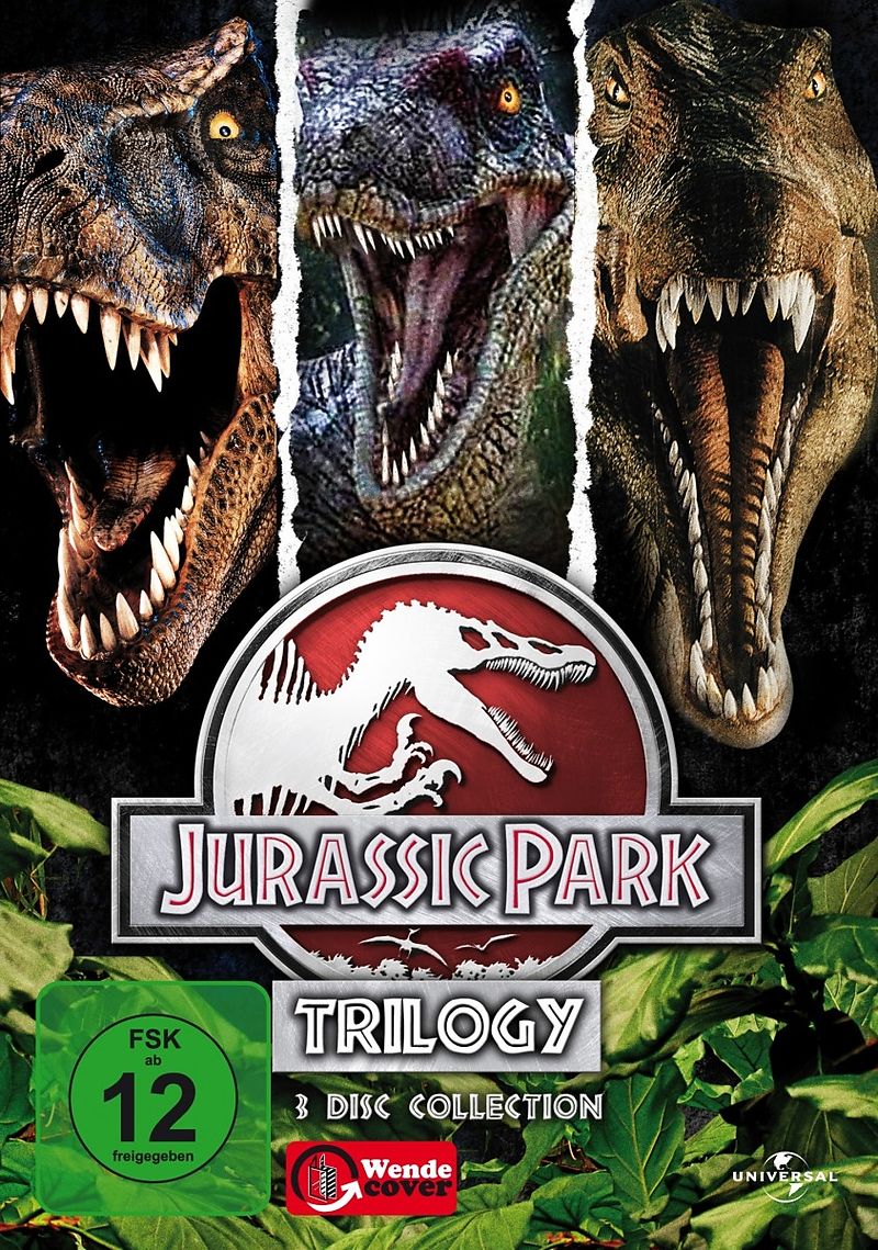 jurassic park trilogie - saga jurassic world