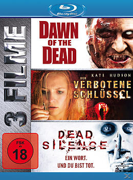 Verbotene Schluessel/dawn Of The Dead/dead Silence Blu-ray