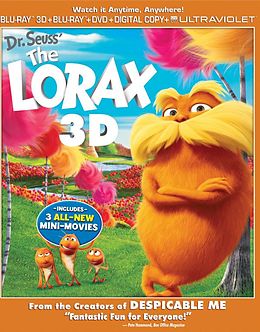 Der Lorax 3D Blu-ray
