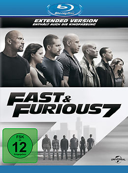 Fast and Furious 7 Blu-ray