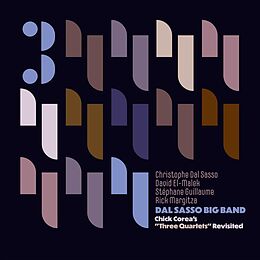C Dal Sasso Big Band/Dal Sasso CD Chick Corea: Three Quartets Revisited