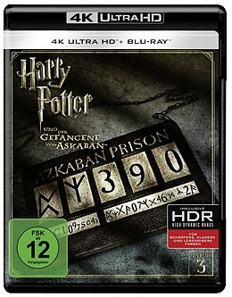 Harry Potter und der Gefangene von Askaban - 2 Disc Bluray Blu-ray UHD 4K + Blu-ray