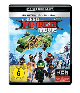 The Lego Ninjago Movie Blu-ray UHD 4K + Blu-ray