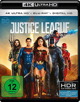 Justice League 4k Uhd St Blu-ray UHD 4K + Blu-ray