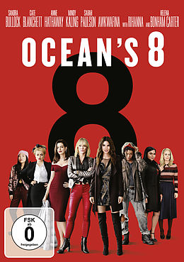 Oceans 8 DVD