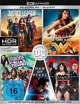 DC 5-Film-Collection Blu-ray UHD 4K + Blu-ray