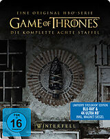 Game of Thrones - Staffel 08 / 4K Ultra HD Blu-ray + Blu-ray / Limited Steelbook Blu-ray UHD 4K + Blu-ray
