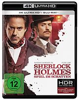 Sherlock Holmes 2 - Spiel im Schatten Blu-ray UHD 4K + Blu-ray