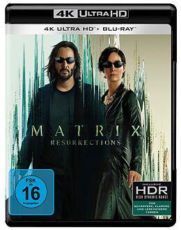 Matrix Resurrections Blu-ray UHD 4K