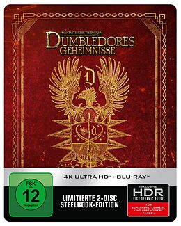 Phantastische Tierwesen: Dumbledores Geheimnisse Limited Steelbook Blu-ray UHD 4K + Blu-ray
