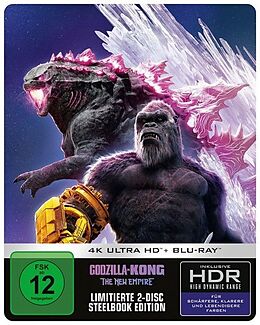 Godzilla x Kong: The New Empire Blu-ray UHD 4K + Blu-ray