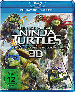 Teenage Mutant Ninja Turtles - Out of the Shadows Blu-ray 3D