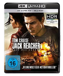 Jack Reacher - Kein Weg zurück - BR + 4K Blu-ray UHD 4K + Blu-ray